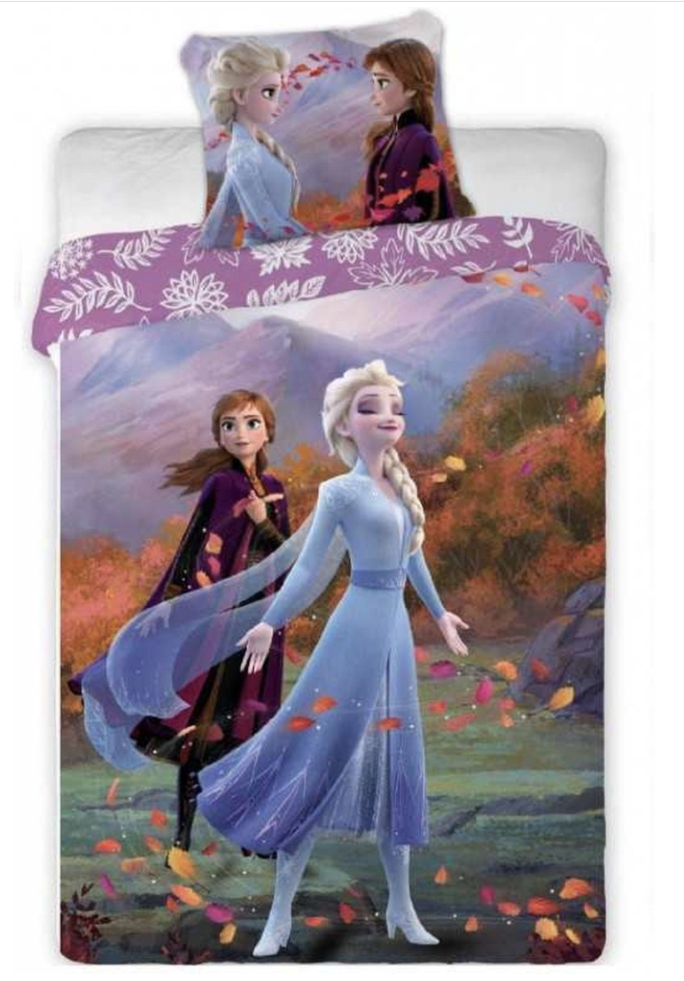 Frozen dekbedovertrek - 140 x 200 cm. - Disney Frozen dekbed - eenpersoons