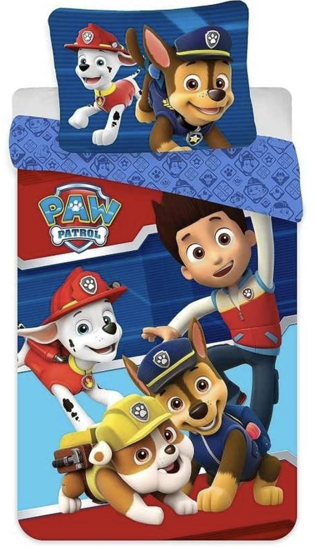 Paw Patrol Dekbedovertrek - Eenpersoons - PAW dekbed - 140 x 200 centimeter